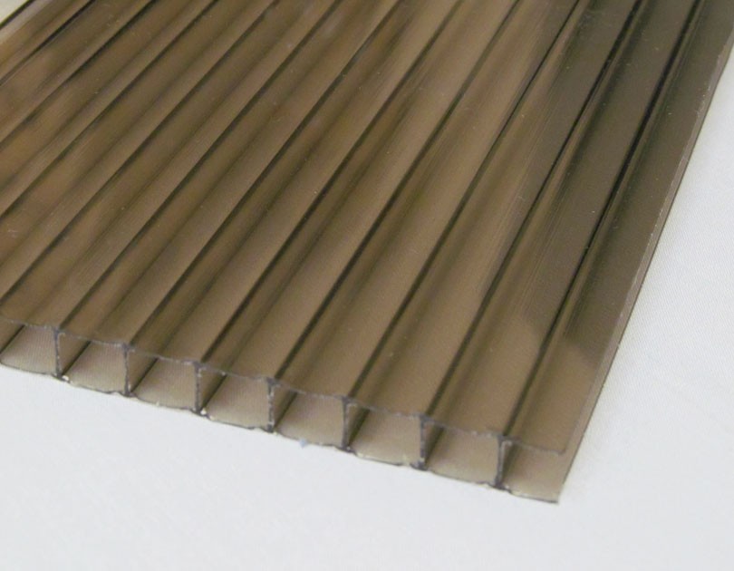 8mm Twin Wall Verolite Polycarbonate Panel Bronze Duralight Plastics - 8mm Twin Wall Polycarbonate Panels Canada