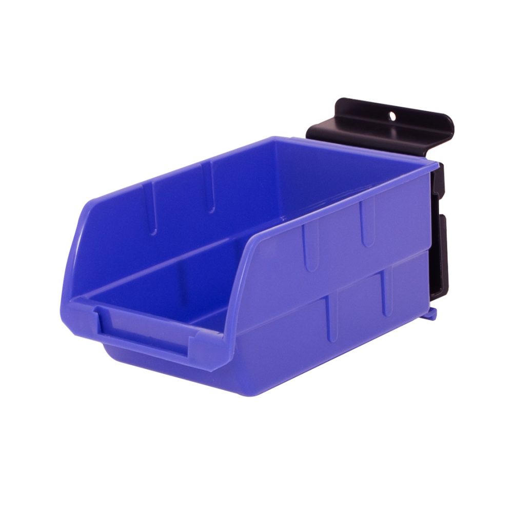 ez slatwall small plastic bin