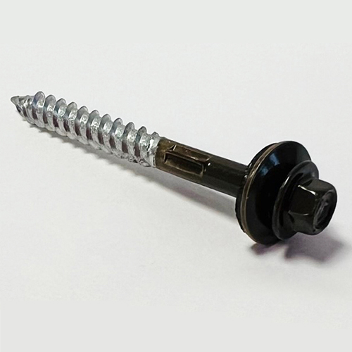 #12 x 2” CoverLite® Hex Head Sharp Tip Wood Screw | Bronze #3330002 (250/bag)