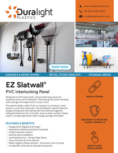 EZ Slatwall Sell Sheet