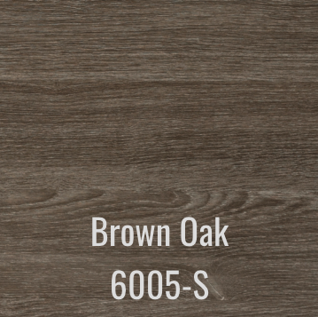 Brown oak color sample
