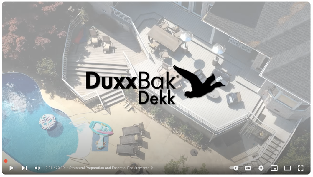 DuxxBak Dekk Install Video