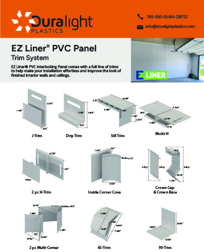 EZ Liner PVC Trim System