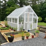 ms residential greenhouse 10mm clear polycarbonate