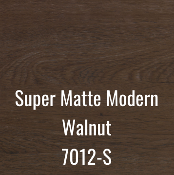Super Matted Modern Walnut color sample
