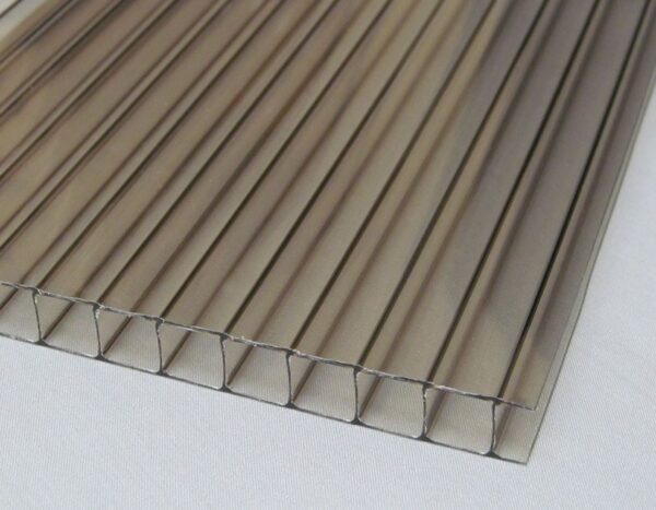 10mm Twin Wall THERMOCLEAR™ Polycarbonate Panel - Bronze