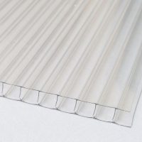 10mm Twin Wall CoverLite® Polycarbonate Panel with 2 Sided UV - Clear