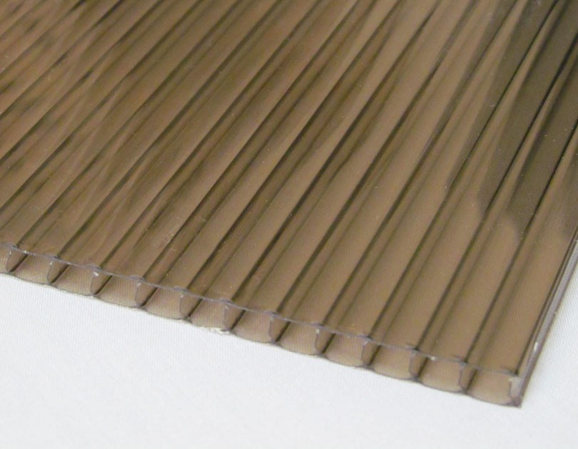 6mm Twin Wall THERMOCLEAR™ Polycarbonate Panel - Bronze